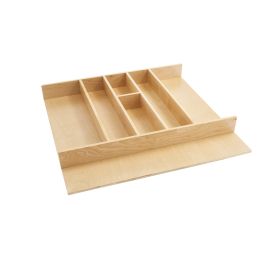 24 in Tall Wood Utility Tray Insert Natural  24 in (610 mm) W x 22 in (559 mm) D x 2.88 in (73 mm) H