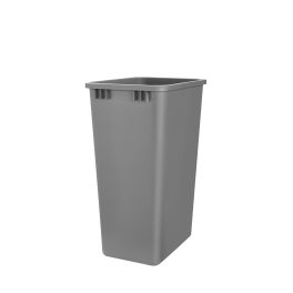 50 Qrt Replacement Container (Silver) Metallic Silver  14.75 in (375 mm) W x 10.75 in (273 mm) D x 21.75 in (552 mm) H