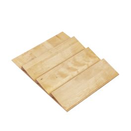 16 in Wood Spice Drawer Insert Natural  16 in (406 mm) W x 19.75 in (502 mm) D x 1.55 in (39 mm) H