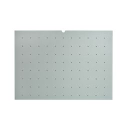 Gray 30 x 21 Wood Peg Board Gray  30.13 in (765 mm) W x 21.25 in (540 mm) D x 0.63 in (16 mm) H