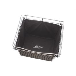 24 in Black Hamper Bag Insert Black  22.75 in (578 mm) W x 14.62 in (371 mm) D x 18 in (457 mm) H