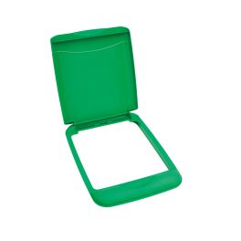 35 Qrt Recycling Lid (Green) Green  14 in (356 mm) W x 10.25 in (260 mm) D x 0.89 in (23 mm) H