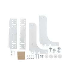 Door mounting Kit for RV Series White  1.5 in (38 mm) W x 2.13 in (54 mm) D x 8 in (203 mm) H