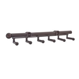 14 in Oil Rubbed Bronze Belt/Scarf Organizer Oil Rubbed Bronze  2.81 in (71 mm) W x 13.88 in (353 mm) D x 1.88 in (48 mm) H